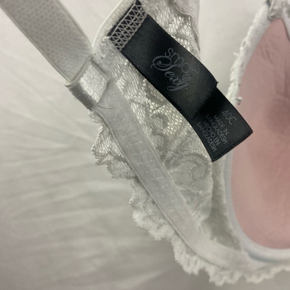 Smart & Sexy White Style 85046 Floral 40C Bra - Picture 7 of 8